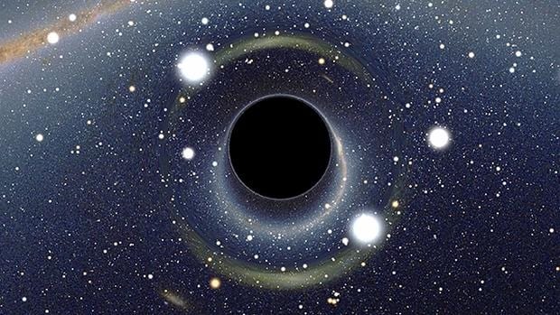 La radiación de Hawking implica que los agujeros negros emitan radiación espontánea