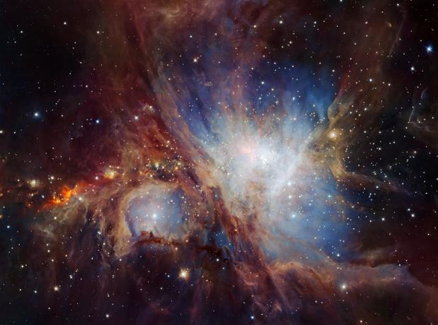 Esta imagen es la visión más profunda jamás obtenida de la nebulosa de Orión