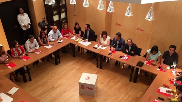 La Ejecutiva del PSOE, hoy reunida