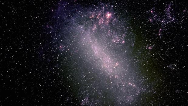 La Gran Nube de Magallanes, la más brillante de las galáxias satélite de la Vía Láctea