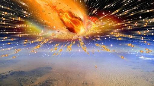 El impacto del cometa habría ocurrido 11 millones de años después de la roca que acabó con los dinosaurios