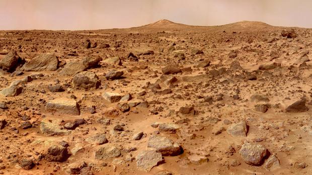 Imagen de Marte capturada por el rover Mars Pathfinder en 1997