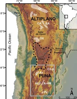 Situación del Altiplano de Puna