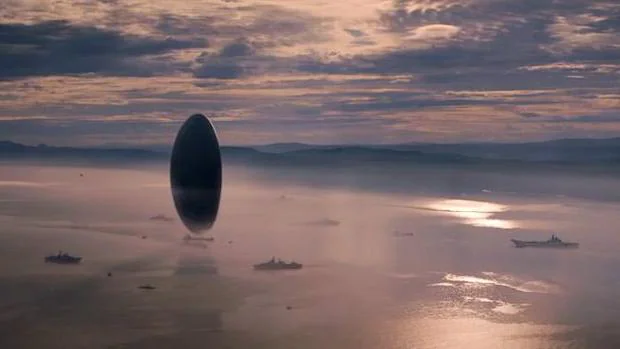 Un fotograma de «La llegada», una película de ciencia ficción en la que se aborda el problema de la comunicación con alienígenas