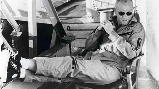 El astronauta John Glenn, en una imagen en su perfil en la web de la NASA