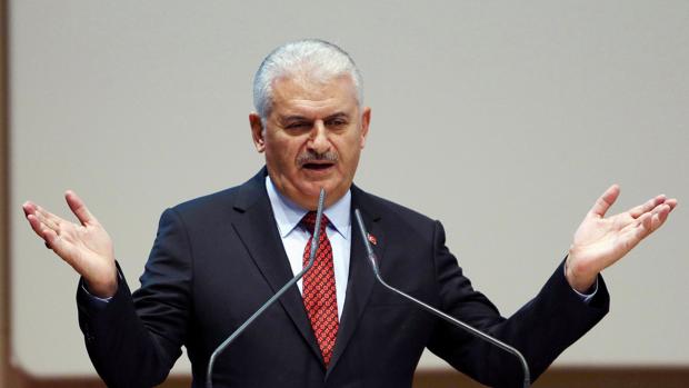 El primer ministro de Turquía, Binali Yildirim