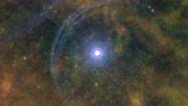La estrella Betelgeuse, en infrarrojo