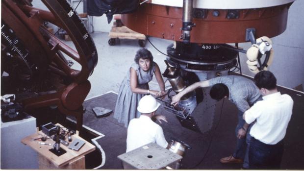 Vera Rubin analizó e investigó más de doscientas galaxias