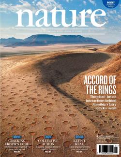 Portada de la revista Nature