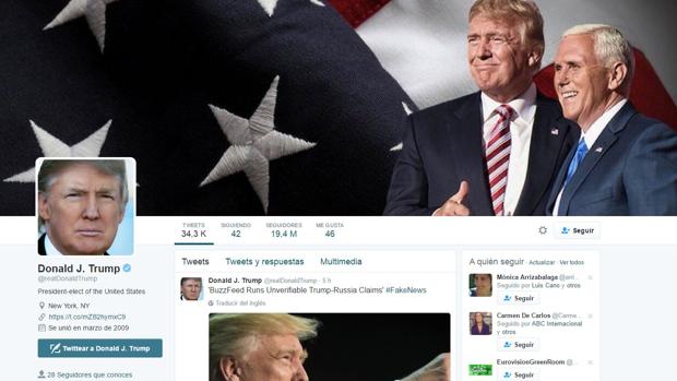 Dos de cada tres estadounidenses quieren que Trump cierre su cuenta de Twitter