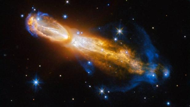 Espectacular imagen de la transformación de la Nebulosa de la Calabaza