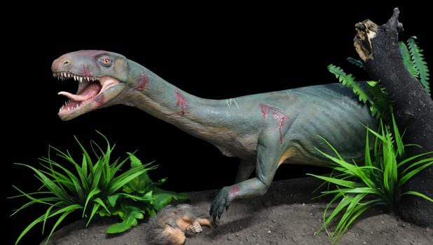 Este pariente lejano de dinosaurios tenía el aspecto de una gran lagartija, y no el de un dinosaurio en miniatura