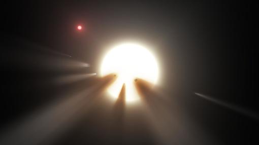 Una nube de cometas, otra de las hipótesis sobre la extraña estrella