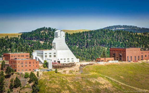 Laboratorio Sanford, en una mina de oro abandonada, donde se construirá el gran detector de neutrinos LBNF