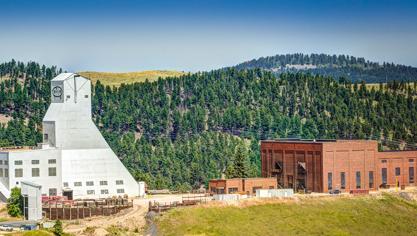 Laboratorio Sanford, en una mina de oro abandonada, donde se construirá el gran detector de neutrinos LBNF