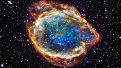 Remanente generado tras una explosión de supernova de tipo Ia