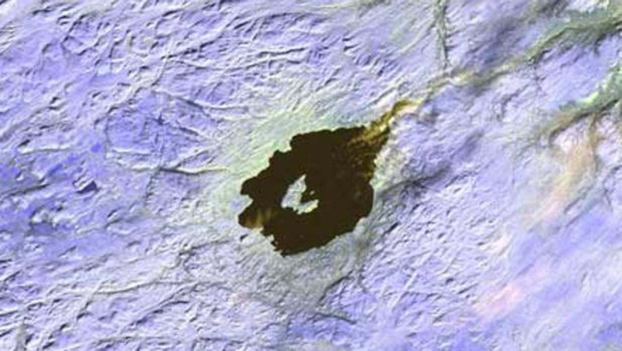 El cráter de Mistastin, en Labrador (Canadá)
