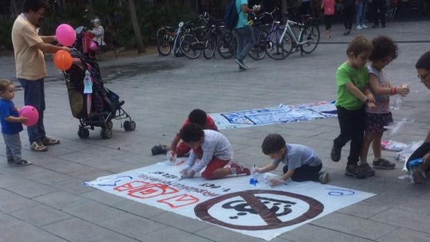 El independentismo recluta a los niños