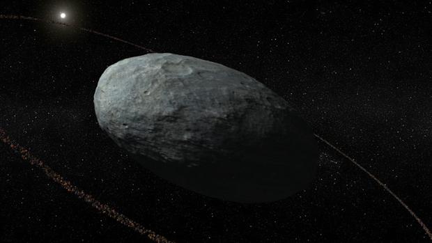 Haumea, el primer planeta enano con anillo