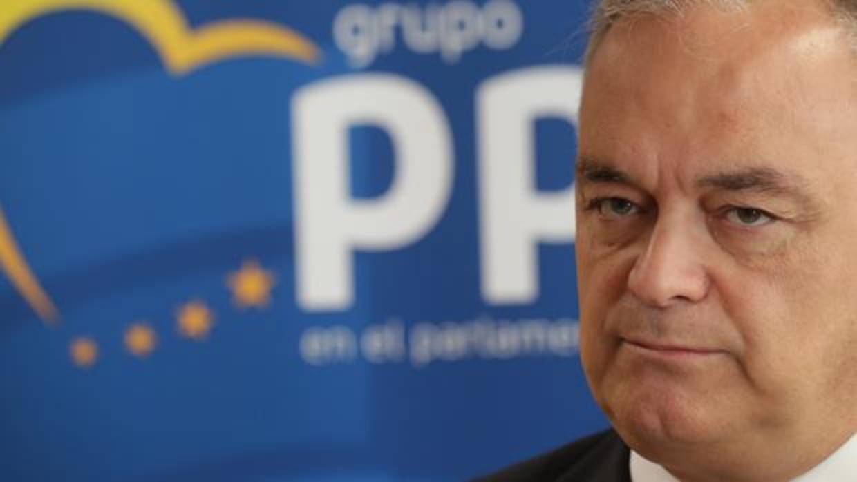 El portavoz del PP y vicepresidente primero del Grupo del Partido Popular Europeo (PPE) en el Parlamento Europeo, Esteban González Pons