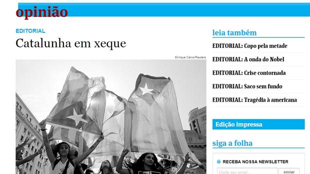 La gran prensa latinoamericana critica el desafío catalán