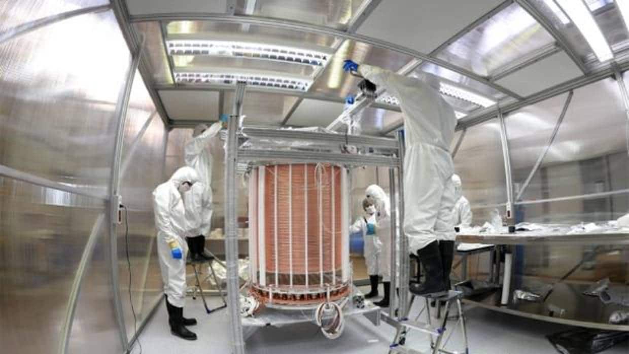 El experimento XENON1T, realizado en Italia, no ha detectado ni rastro de la materia oscura