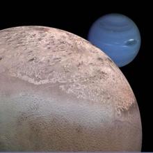 Tritón gira justo en el sentido contrario al resto de lunas de Neptuno