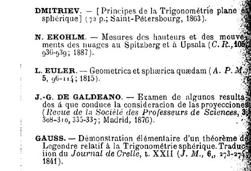 Ficha de Répertoire Bibliographique des Sciences Mathématiques