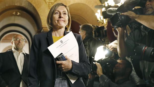 Cuando Forcadell decía que no daría «ni un paso atrás»