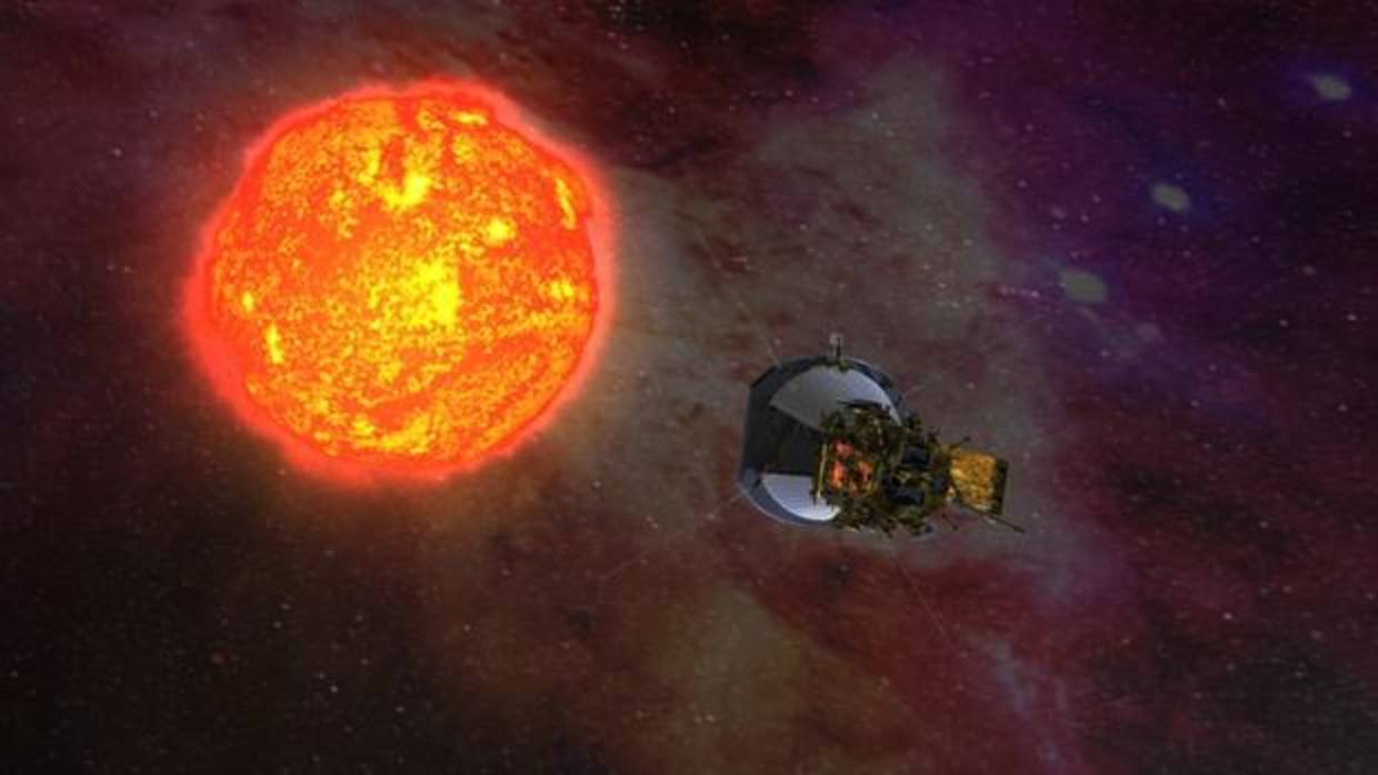 Ilustración de la sonda «Parker Solar Probe», que será enviada al Sol este año
