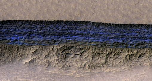 Acantilados de hielo analizados en este estudio