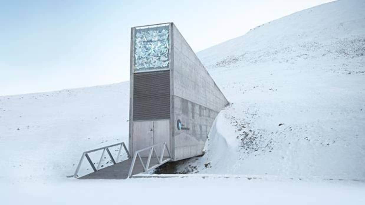 La cámara de semillas, en una remota isla de Svalbard