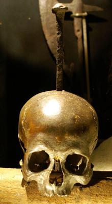 Cráneo que se cree perteneció a Störtebeker