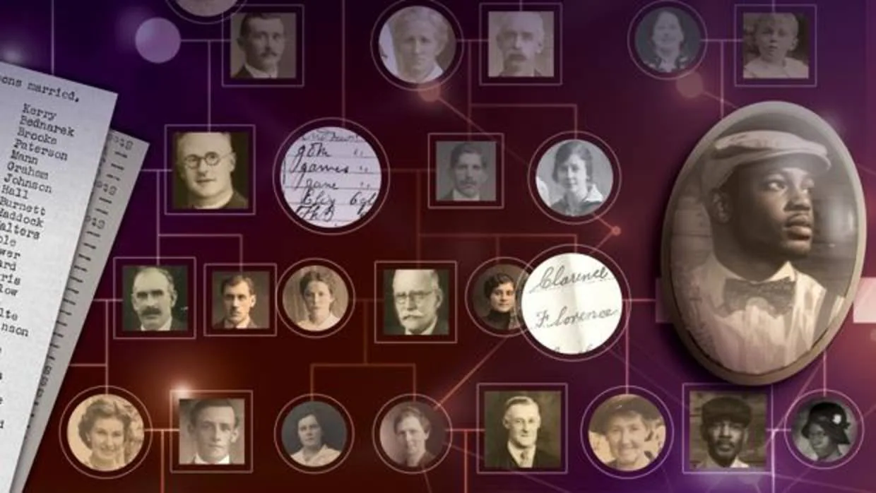 El árbol genealógico recoge 500 años de relaciones familiares