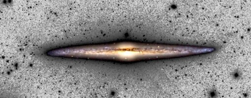 Imagen compuesta de NGC 4565