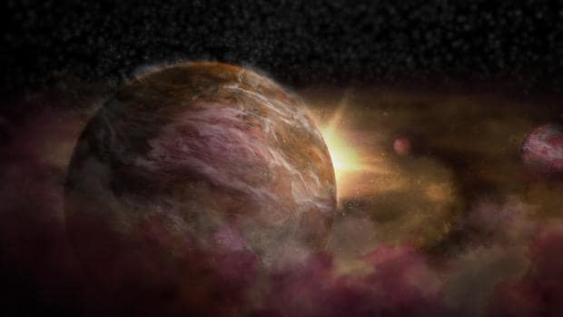 Descubren un trío de planetas recién nacidos a 330 años luz de la Tierra