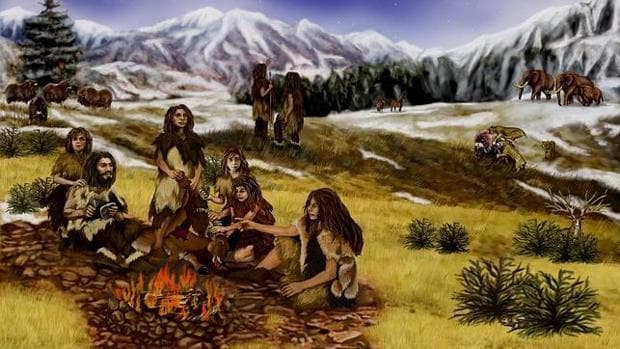 Los neandertales sí sabían hacer fuego