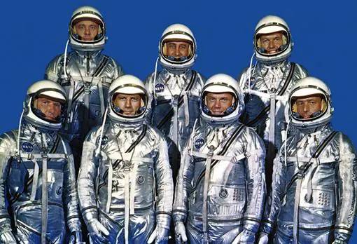 Los «Original seven», los primeros astronautas de la historia