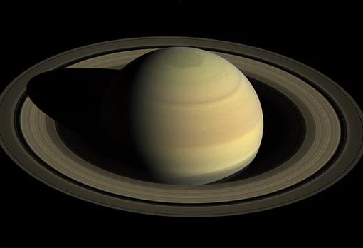 Imagen de Saturno captada por Cassini en 2016