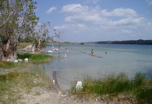 El lago Chichancanab, donde se han obtenido las muestras
