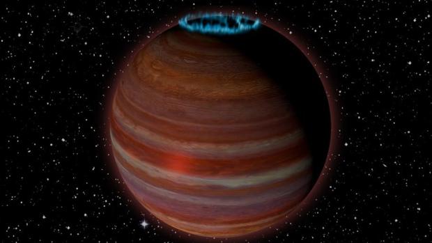 Descubren un exoplaneta que emite ondas de radio