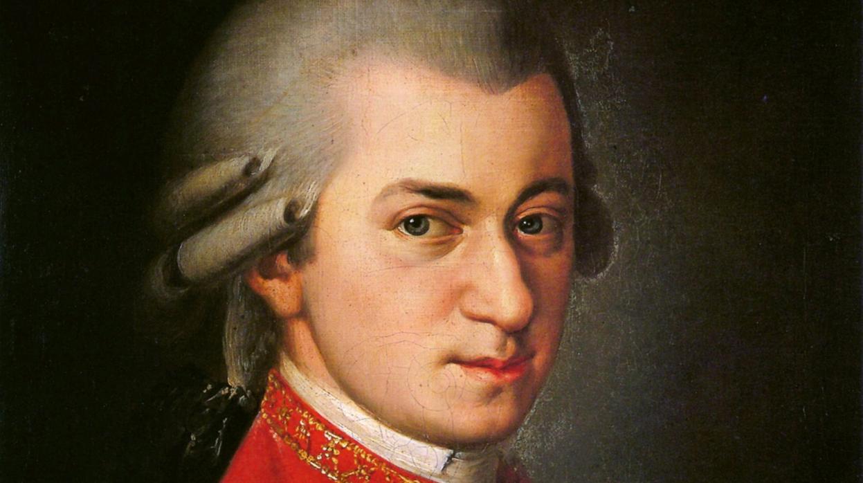 Retrato de Wolfang Amadeus Mozart (1756-1791)