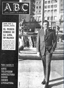 Cuando estuvo en Madrid, el 3 de mayo de 1975, nadie le reconoció por la calle. Preguntado por periodistas de ABC, el lacónico astronauta reconoció que le gustaría volver a la Luna y que se sentía afortunado de vivir en la época en la que el hombre exploraba el Universo.