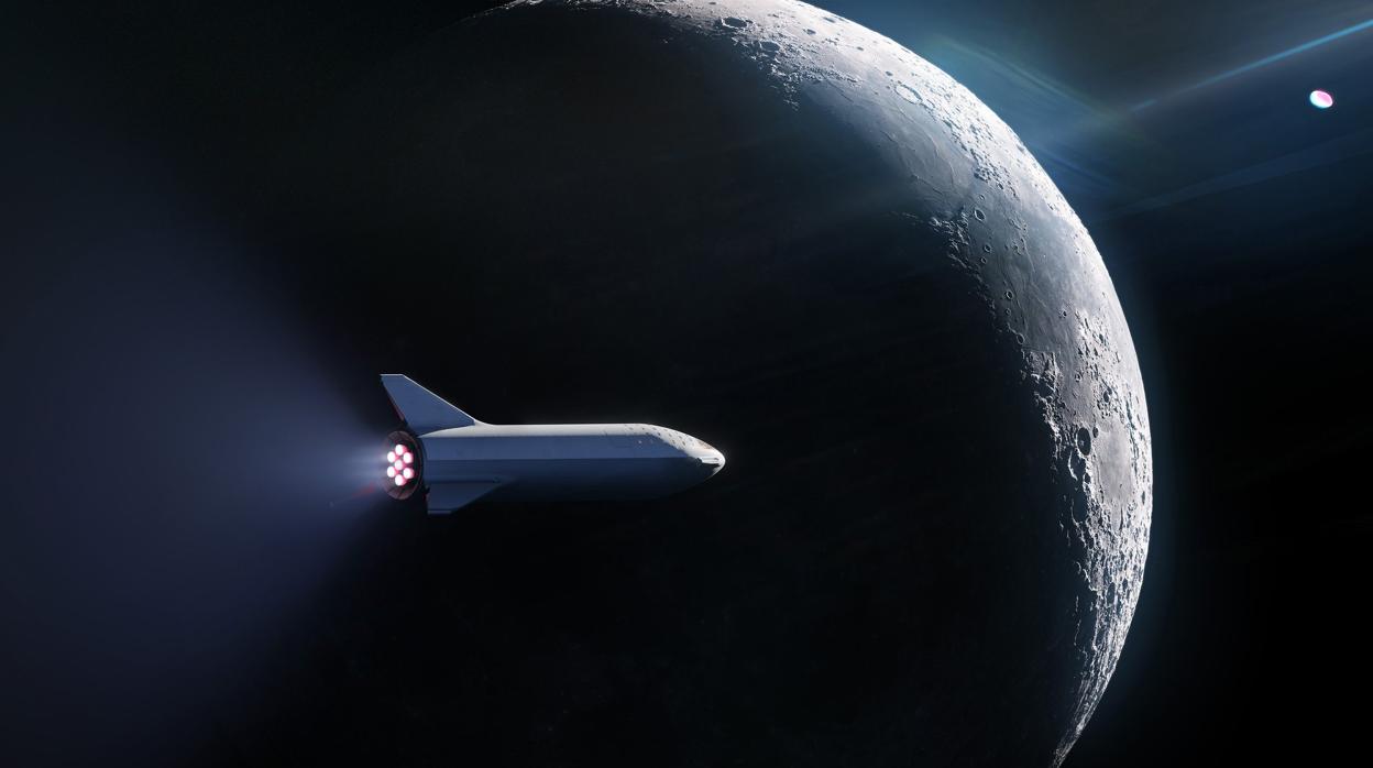 El primer turista espacial despegará hacia la Luna en un vehículo Big Falcon Rocket