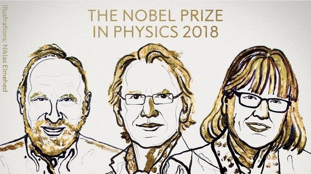 Nobel de Física 2018 para las herramientas hechas de luz