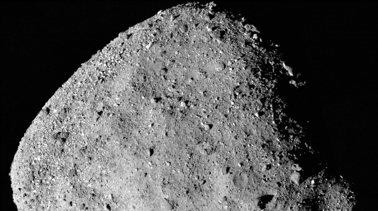 Superficie del asteroide Bennu, el segundo más peligroso para la Tierra