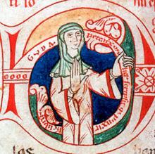 Guda, una monja del siglo XII, una de las pocas mujeres medievales que firmaron sus manuscritos iluminados