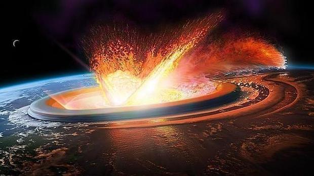 El meteorito que mató a los dinosaurios causó olas de un kilómetro y medio de altura