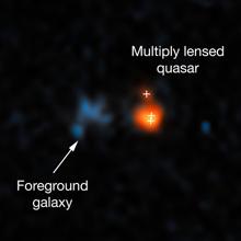El Hubble descubre un objeto tan brillante como 600 trillones de soles