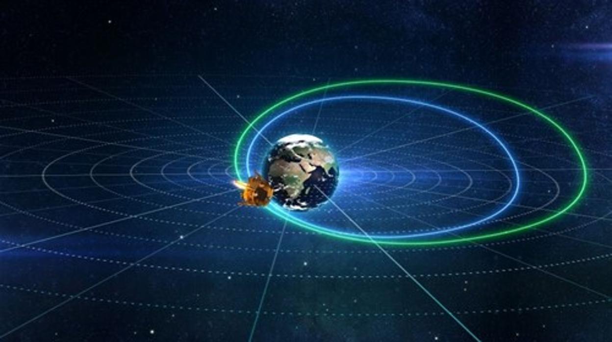 La sonda espacial fue enviada la pasada semana de camino a la Luna